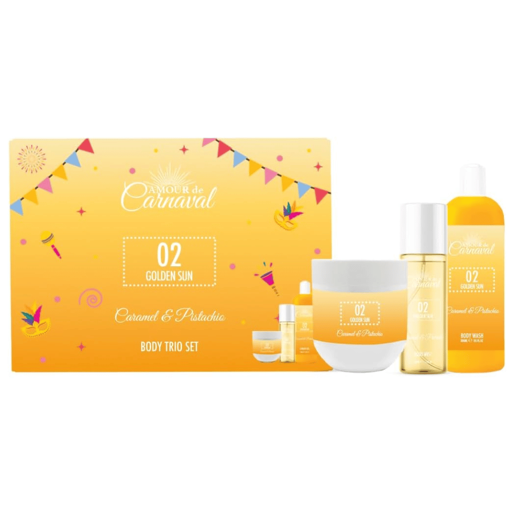 Amour De Carnaval Golden Sun Body Care Gift Set