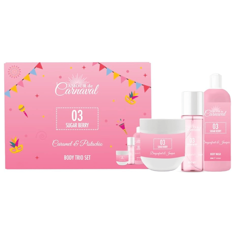 Amour De Carnaval Sugar Berry Body Care Gift Set