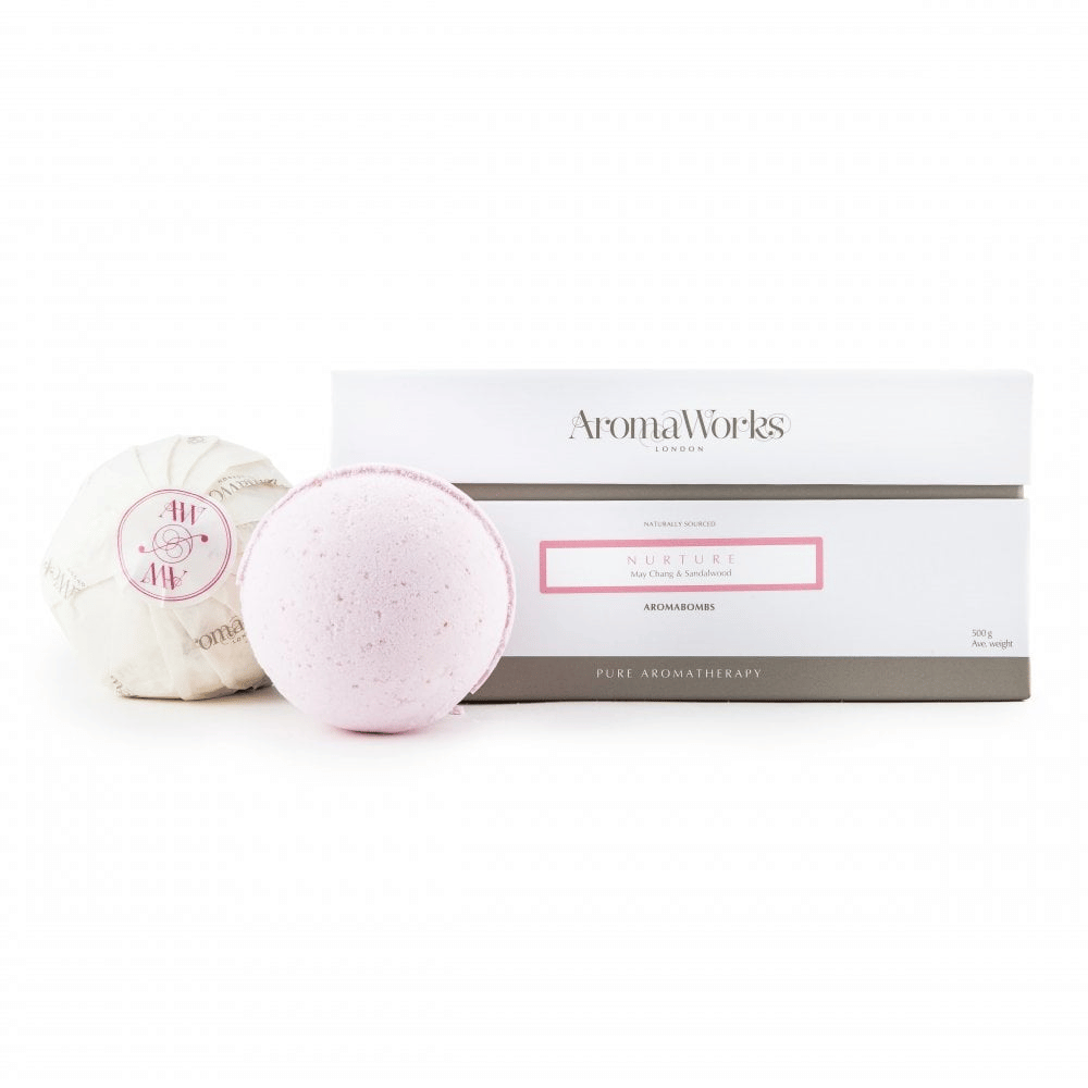 AromaWorks Nurture Aromabomb Duo Bath Bombs - Box of 2