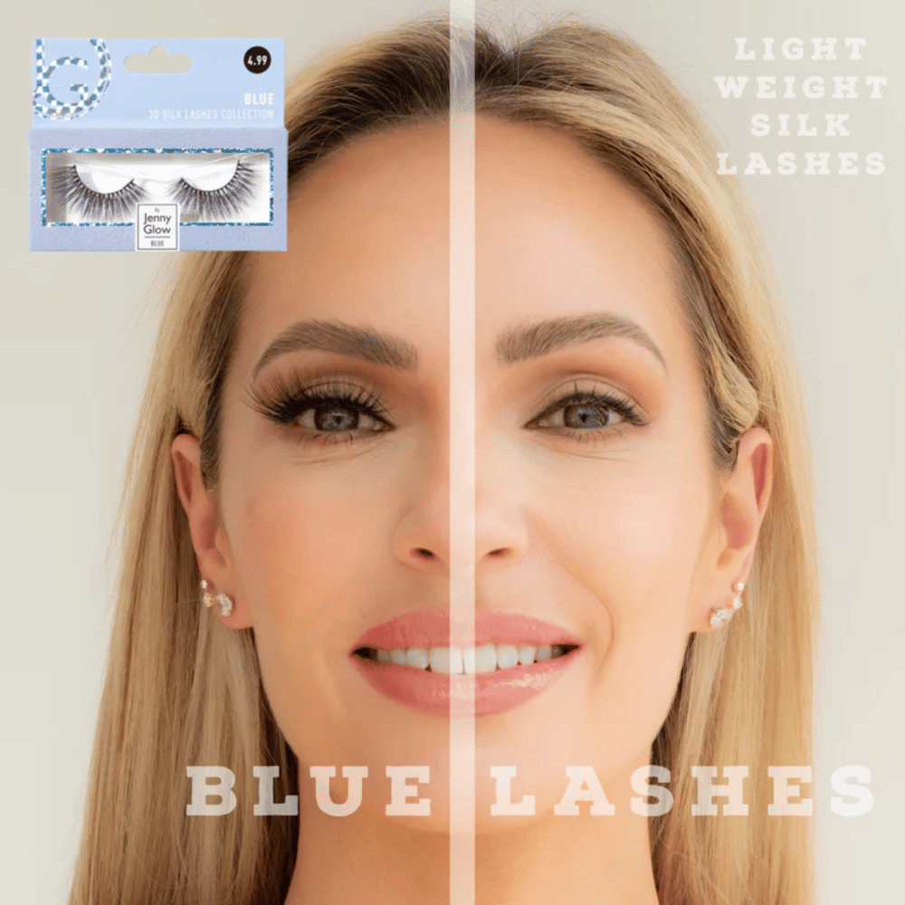 Jenny Glow 3D Silk Lashes Blue