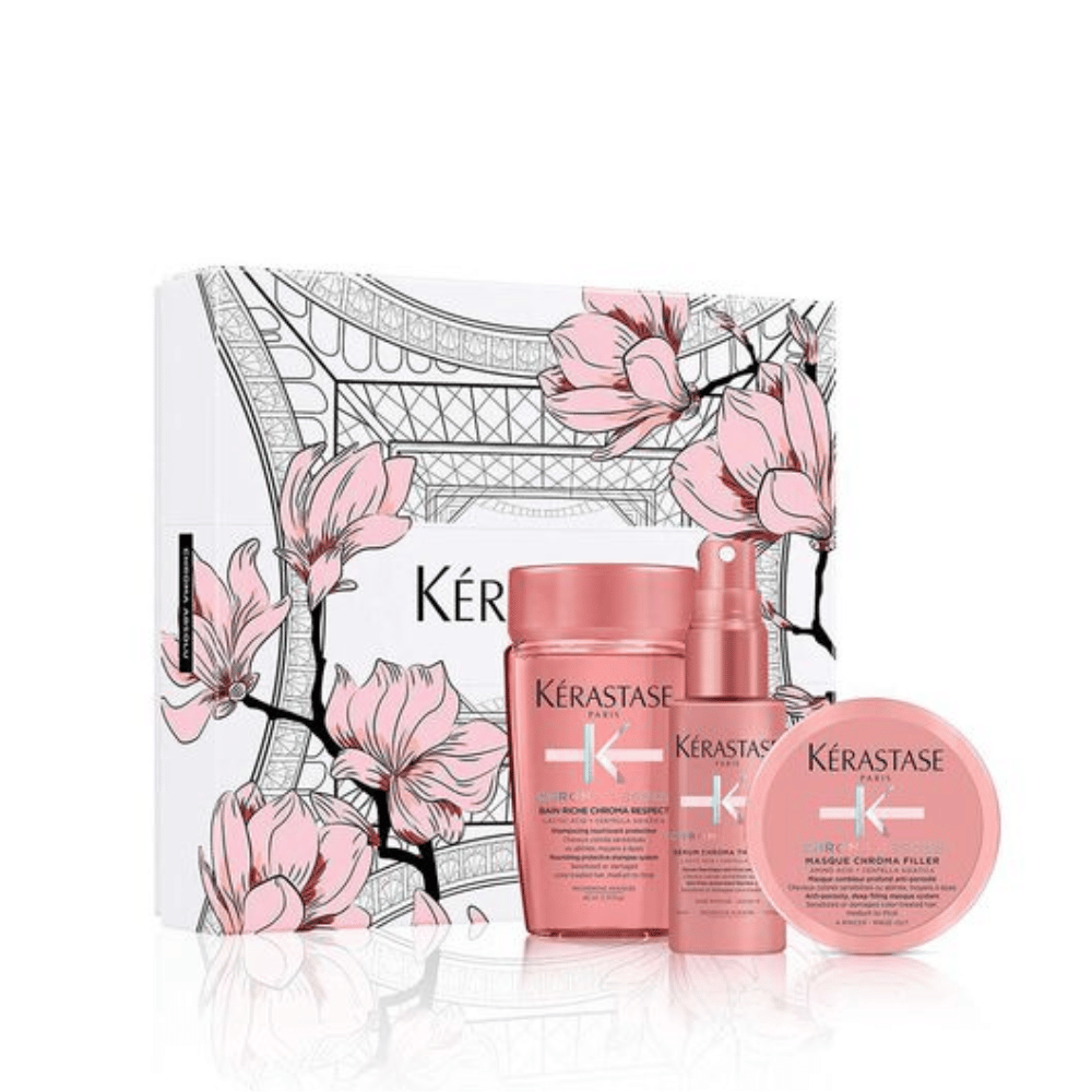 Kerastase Chroma Absolu 3 Piece Discovery Haircare Gift Set