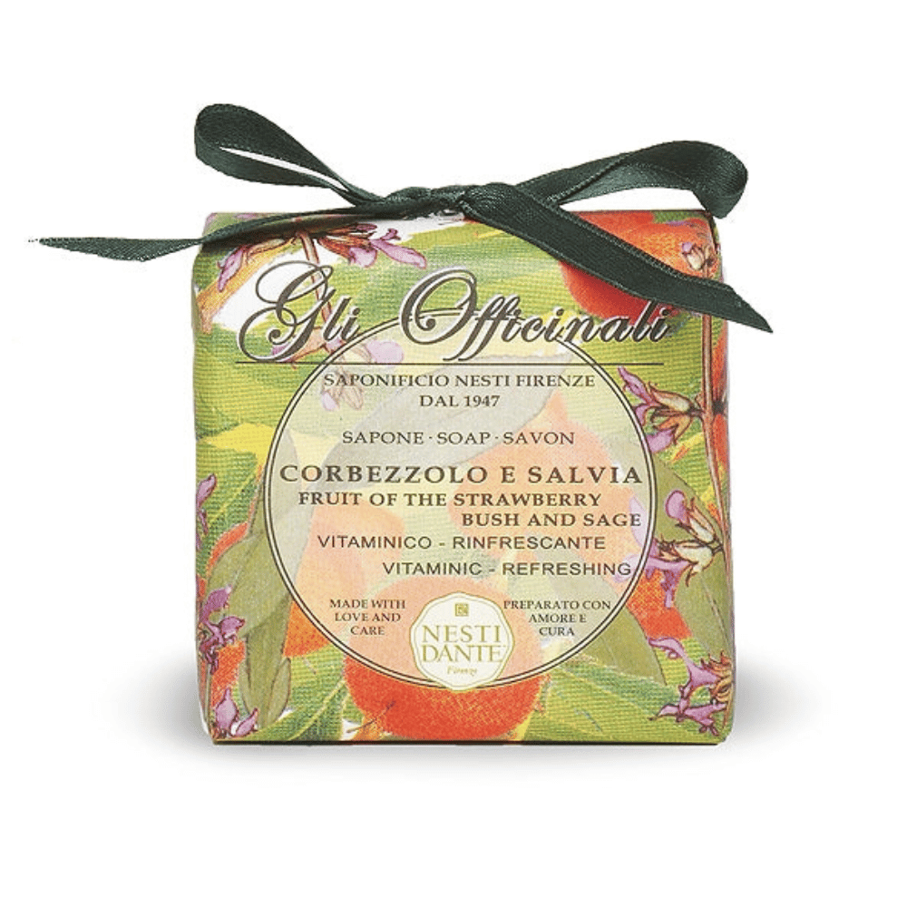 Nesti Dante Gli Officinali Strawberry Tree & Sage Soap 200g
