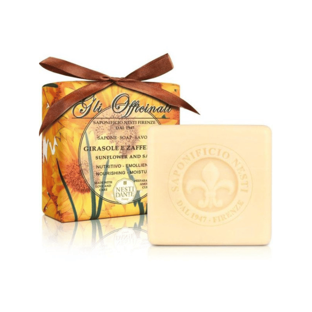 Nesti Dante Gli Officinali Sunflower & Saffron Soap 200g 2