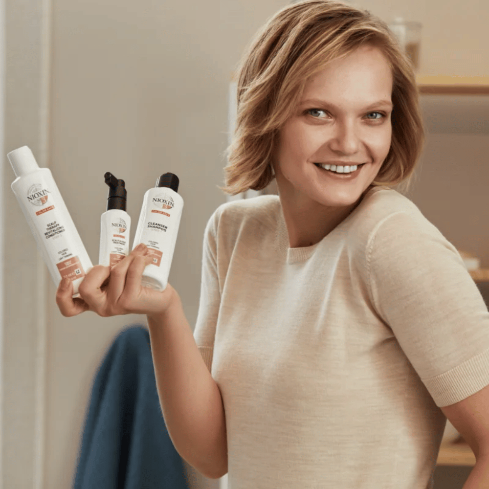 Nioxin System 3 Hair Treatment Set For Coloured Hair