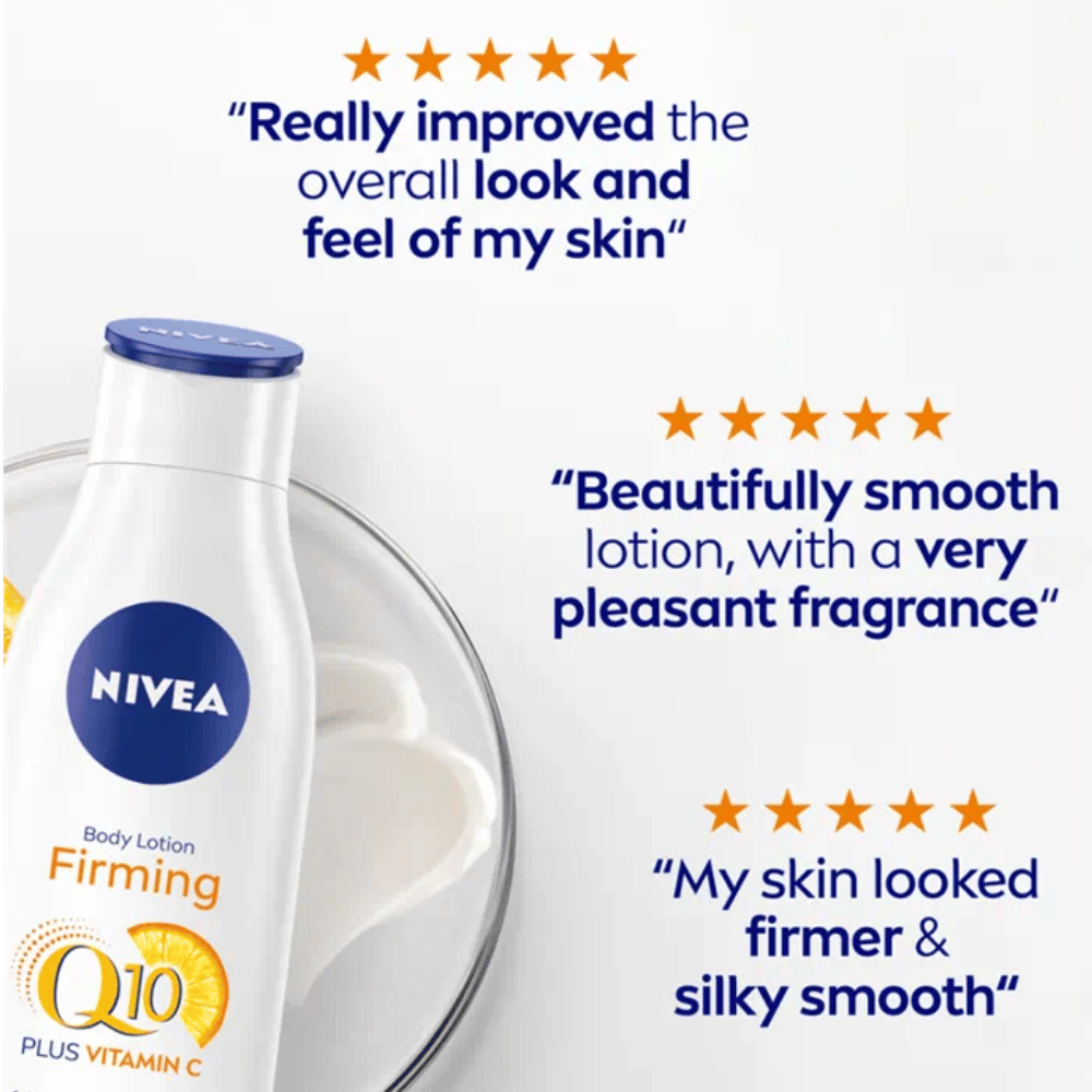 NIVEA Q10 + Vitamin C Firming Body Lotion 250ml