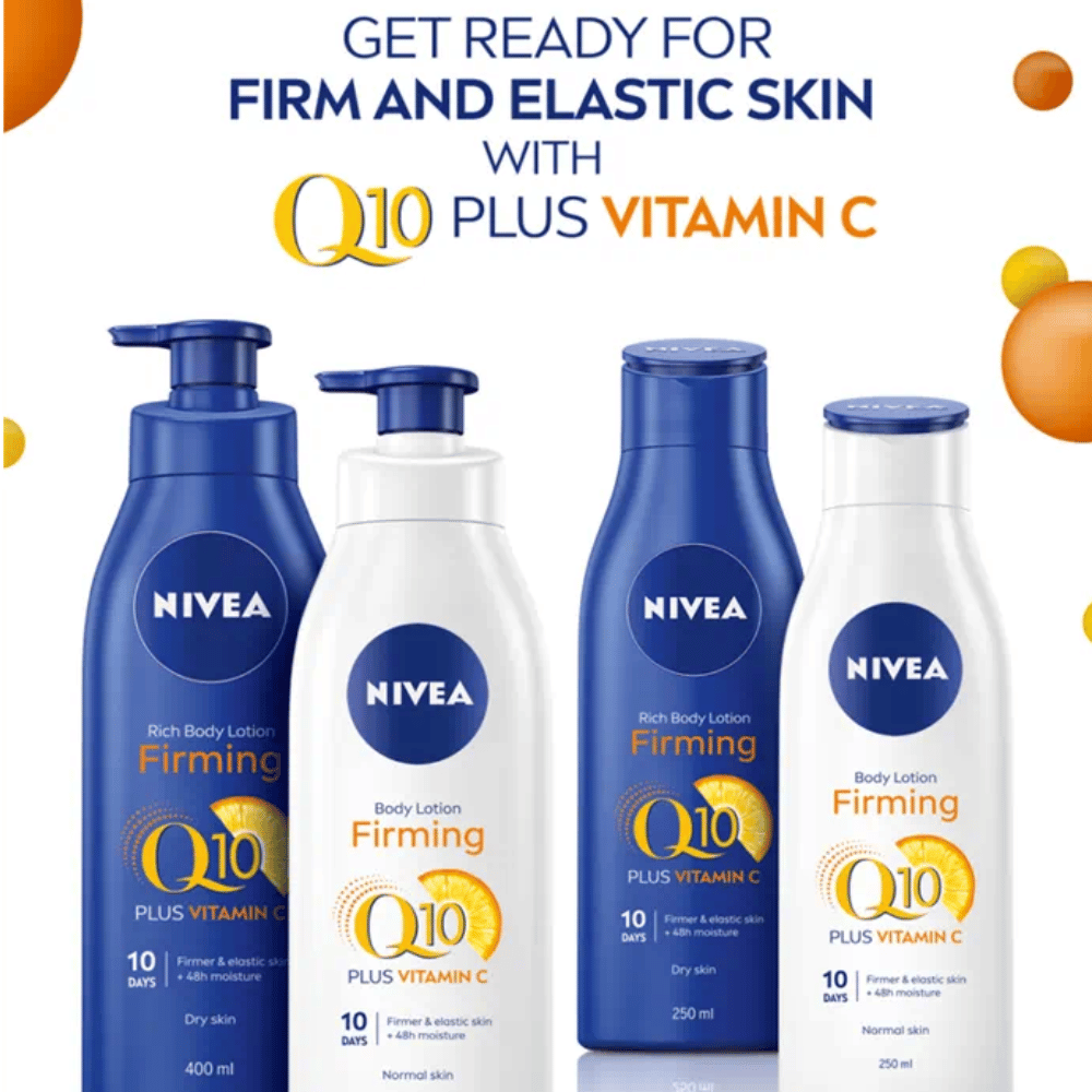 NIVEA Q10 + Vitamin C Firming Body Lotion 250ml