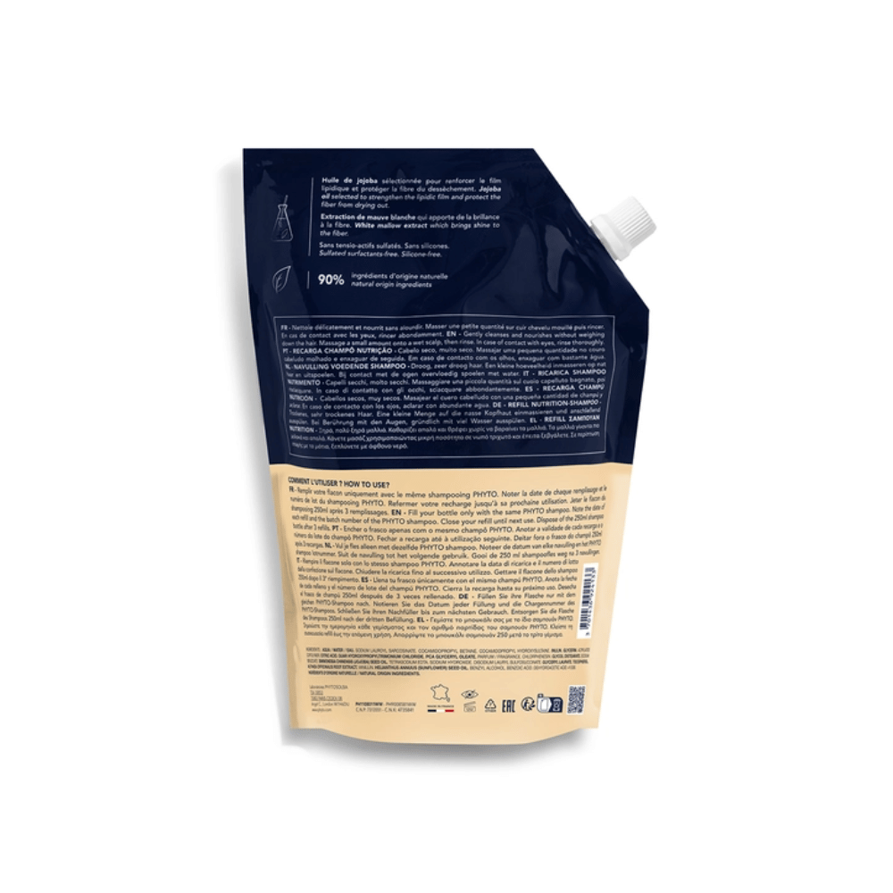 Phyto NOURISHMENT Nourishing Shampoo Refill 750ml
