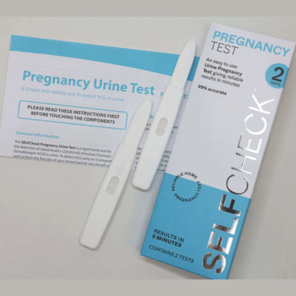 SELFCheck Pregnancy Urine Test - 2 Tests