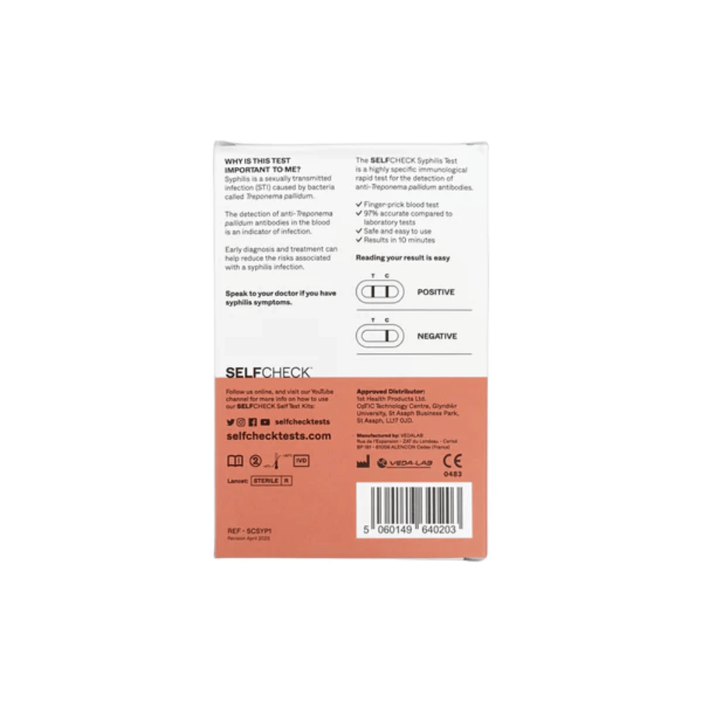 SELFCheck Syphilis Test - 1 Test