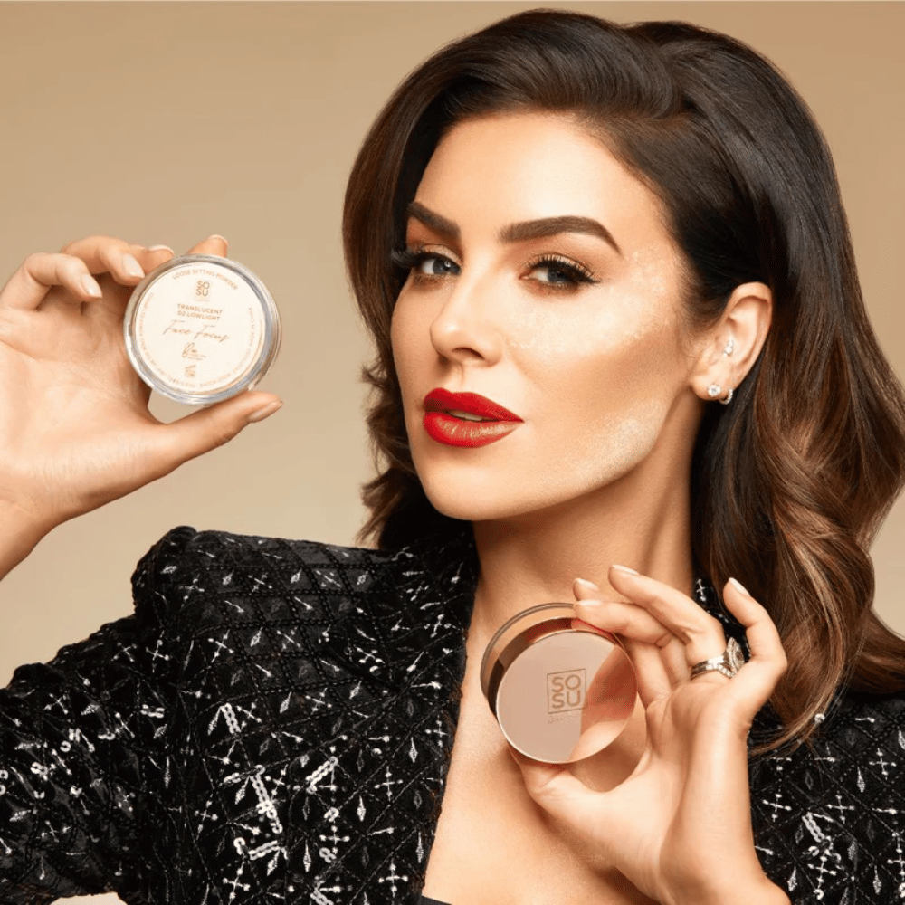 SOSU Face Focus Loose Setting Powder - Light