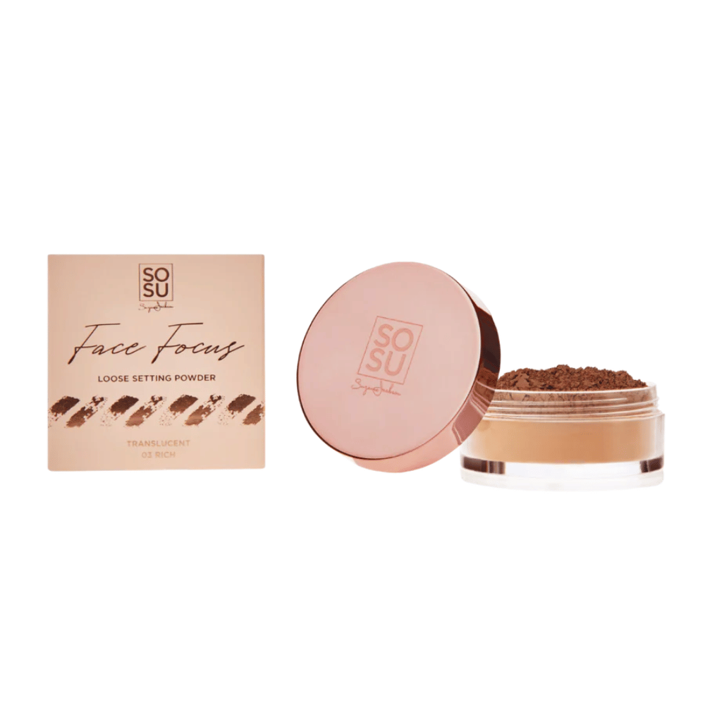 SOSU Face Focus Loose Setting Powder - Rich