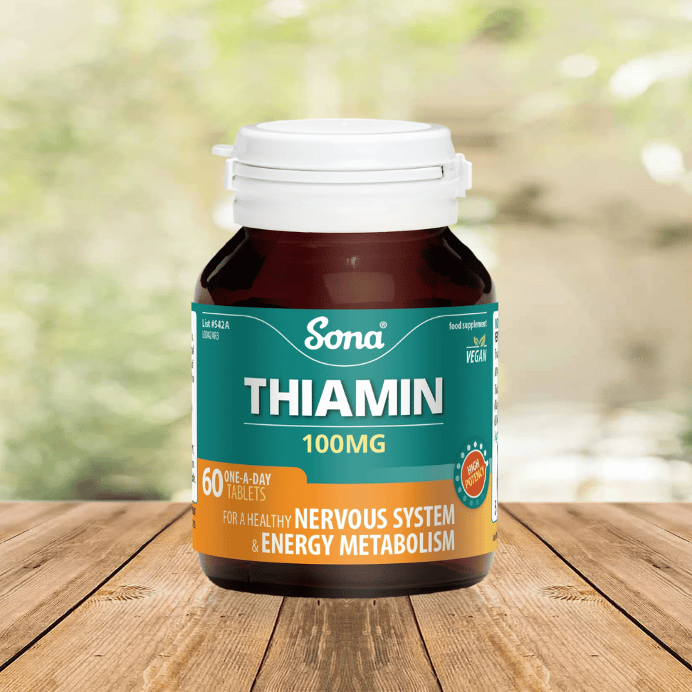 Sona B1 Thiamin 100mg 60 Tabs