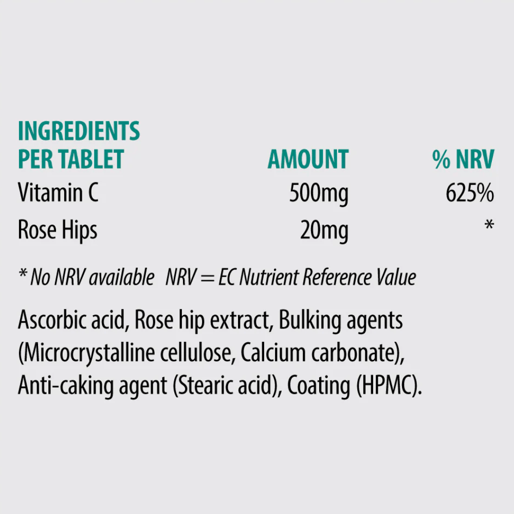 Sona C500 Vitamin C 500mg 50 Tabs