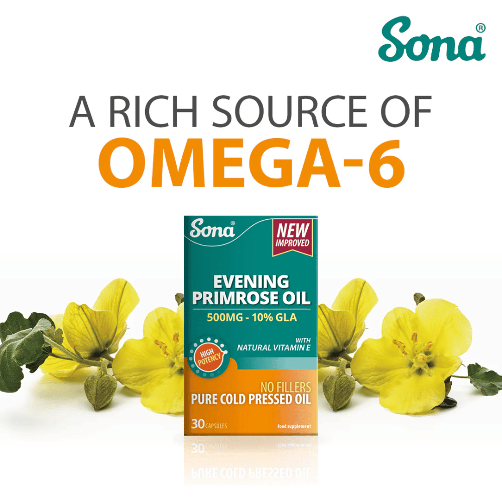 Sona Evening Primrose Oil 500mg 30 Caps