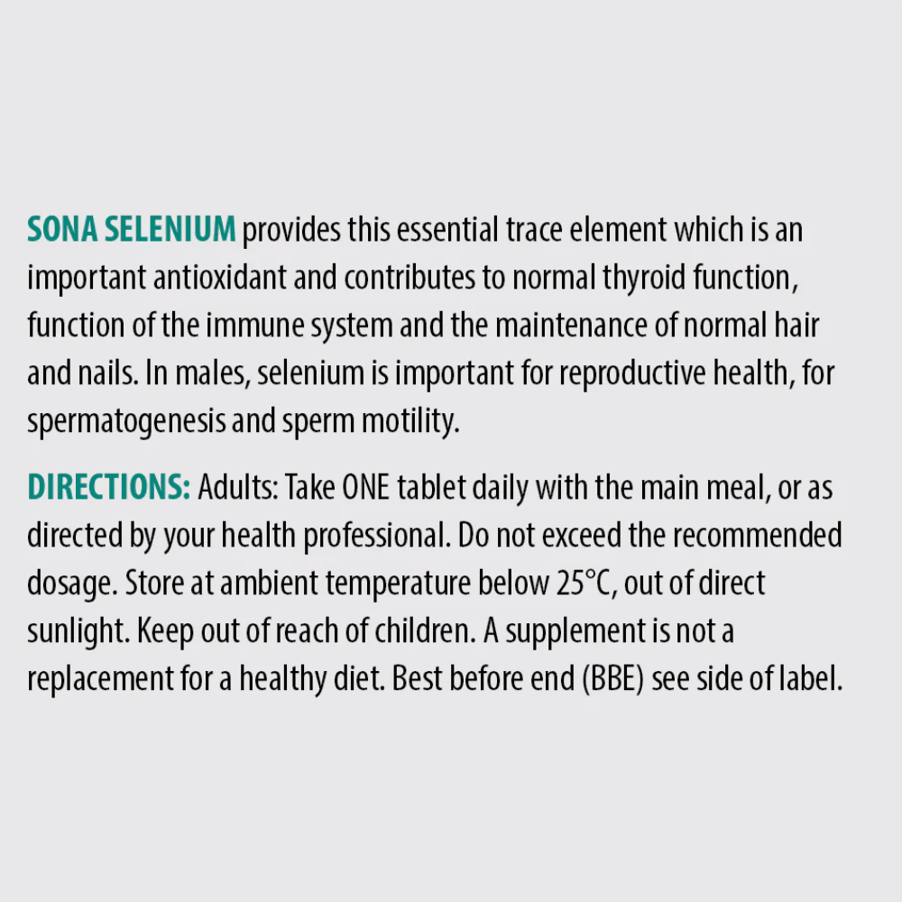 Sona Selenium 45 Tabs