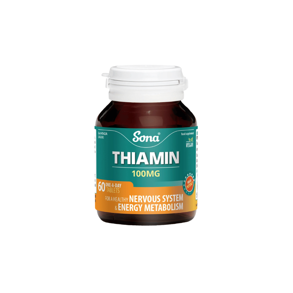 Sona B1 Thiamin 100mg 60 Tabs
