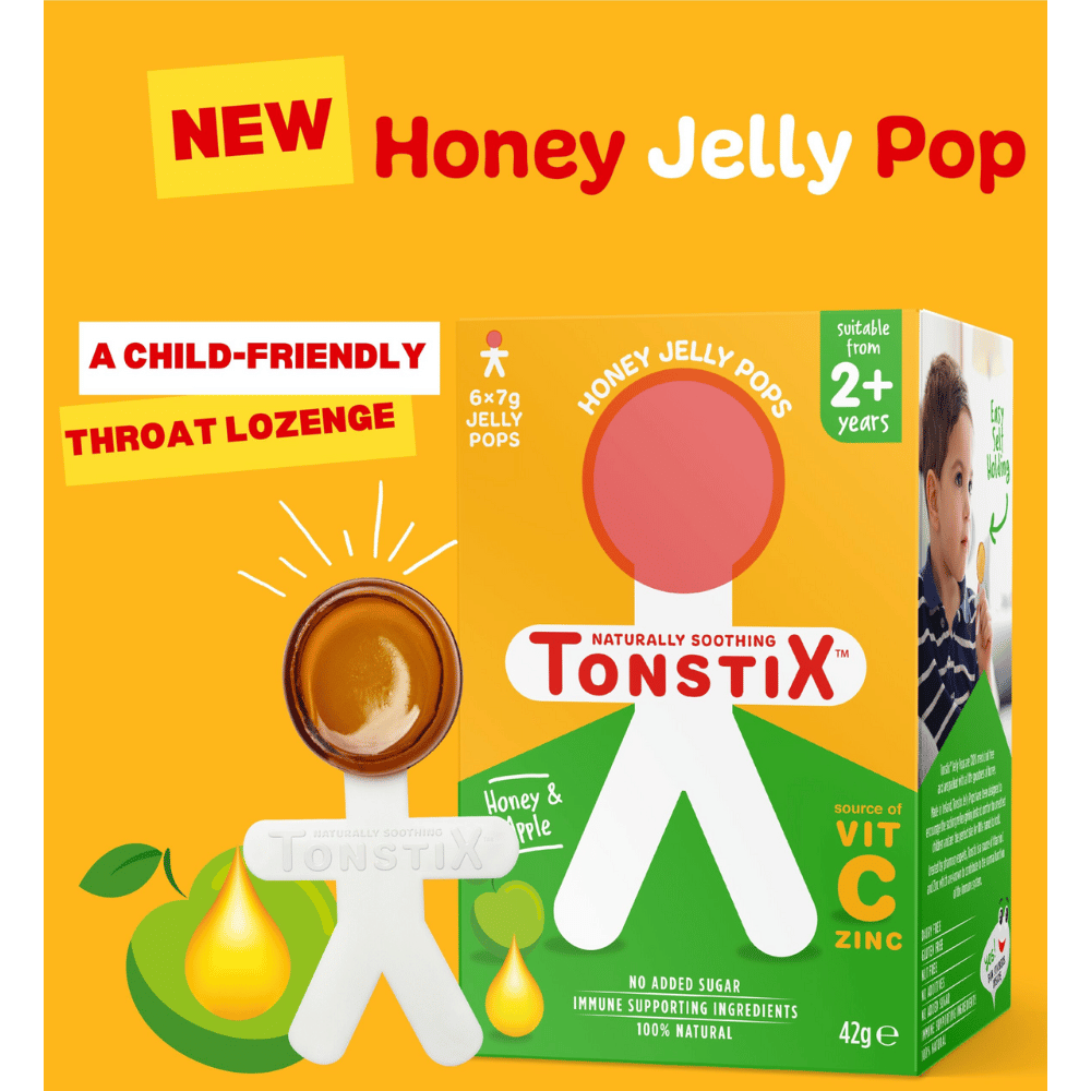 Tonstix Honey & Apple – 6 Jelly Pops