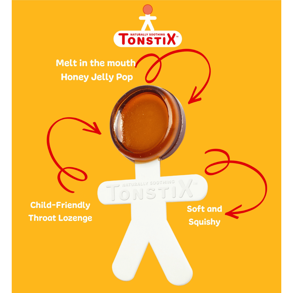 Tonstix Honey & Apple – 6 Jelly Pops