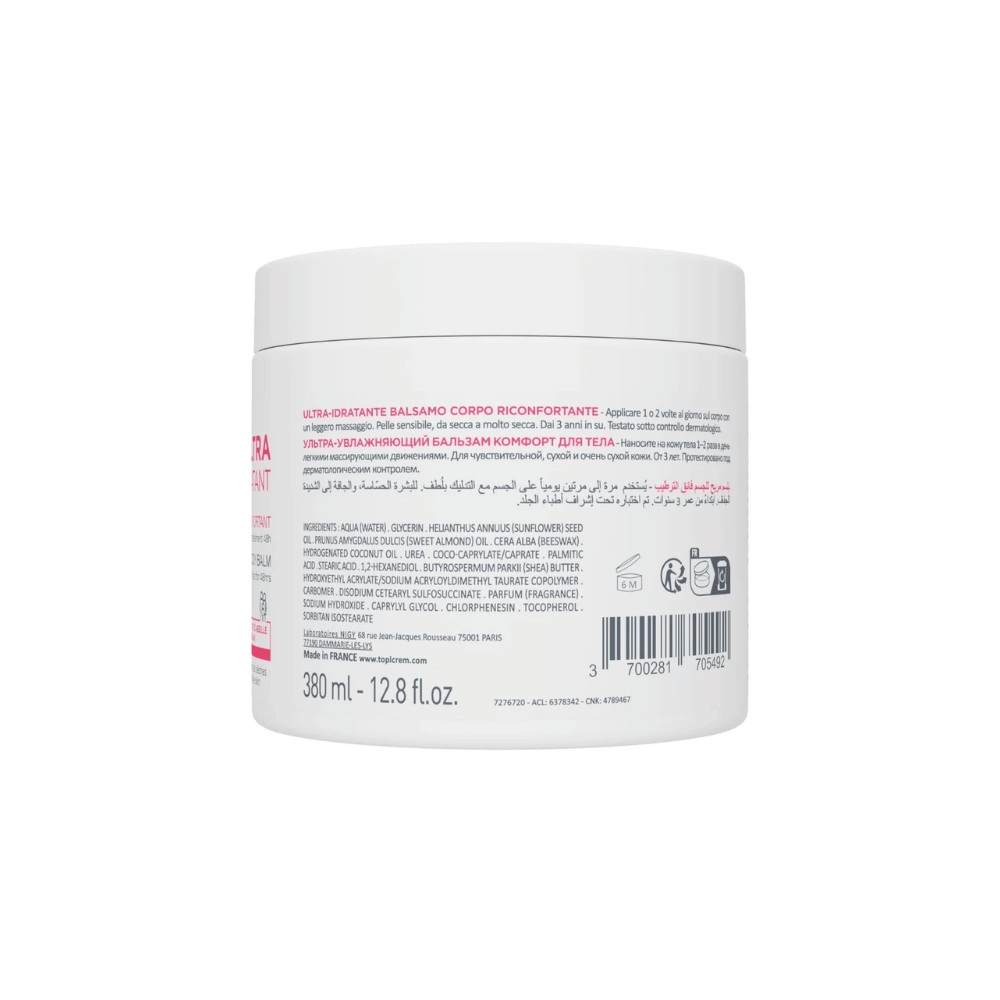 Topicrem ULTRA-MOISTURIZING Comforting Body Balm 380ml