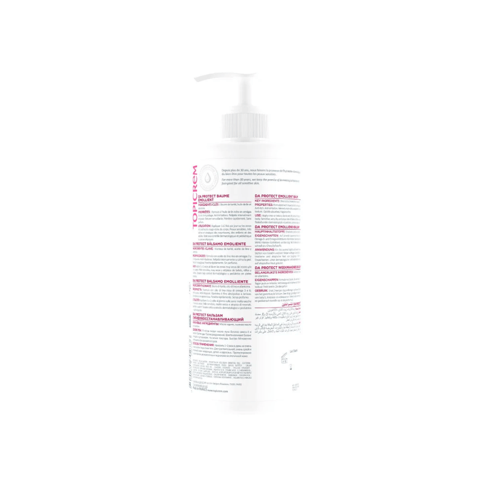 Topicrem Da Emollient Balm 500ml Duo Pack