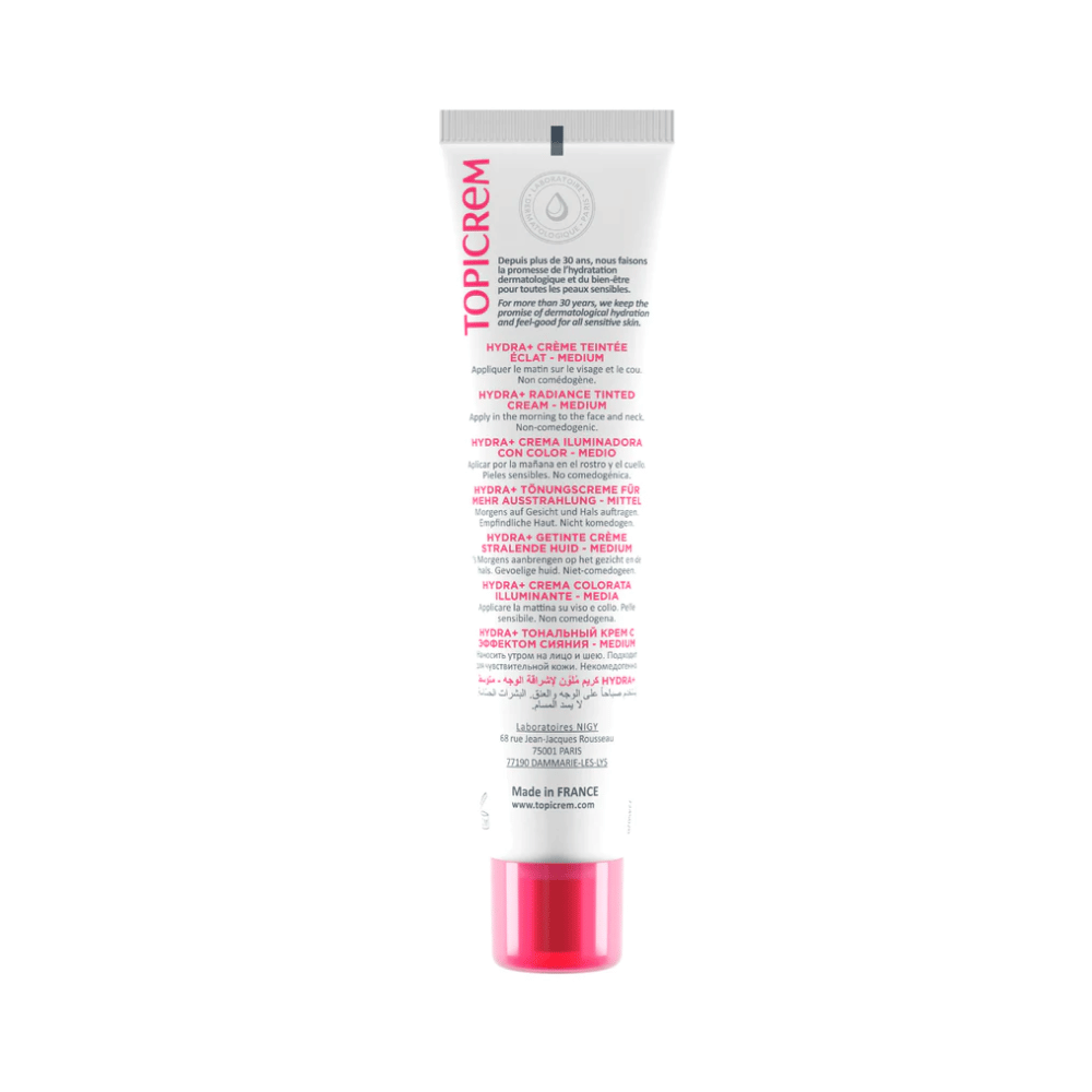 Topicrem HYDRA+ Radiance Tinted Cream SPF50 /Medium 40ml