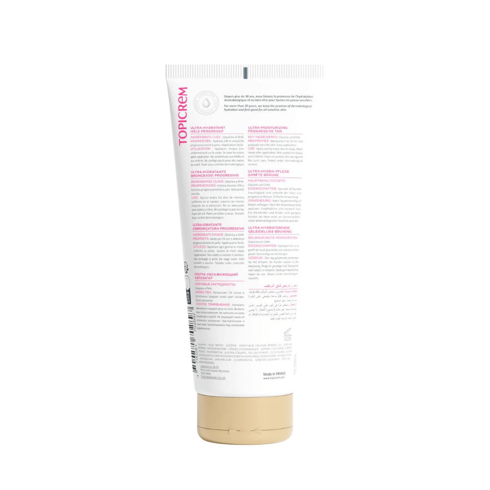 Topicrem Ultra-Moisturizing Progressive Tan 200ml