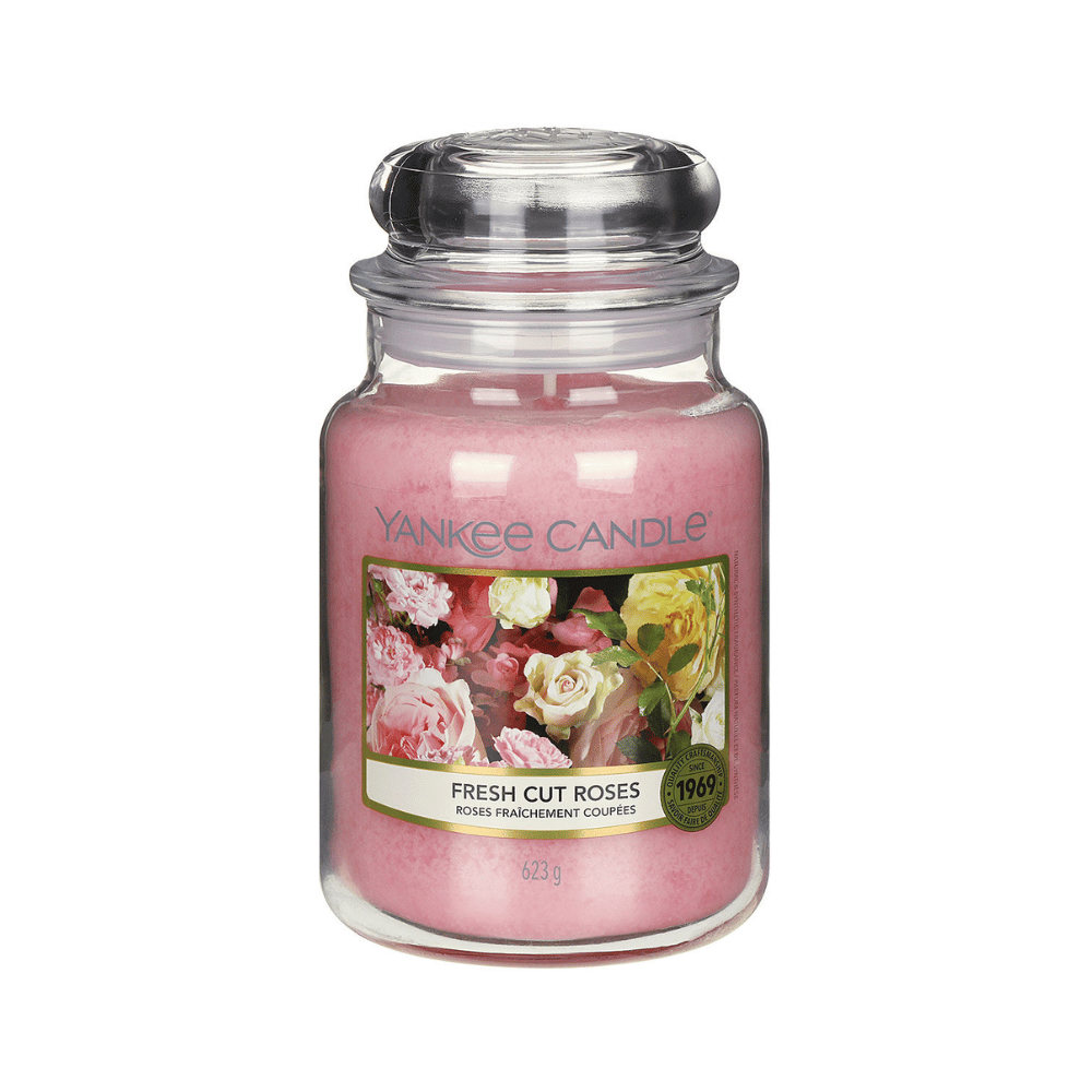 Yankee Candle Fresh Cut Roses Large Jar Candle