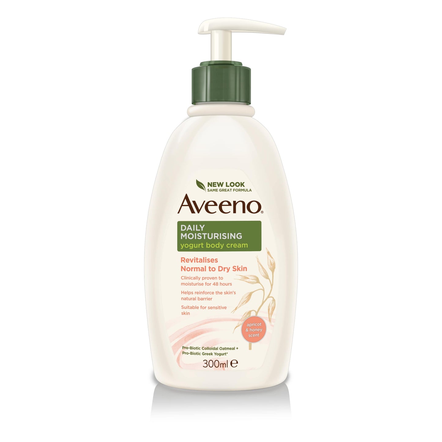 Aveeno Daily Moisturising Yogurt Body Cream - Apricot & Honey Scented from YourLocalPharmacy.ie