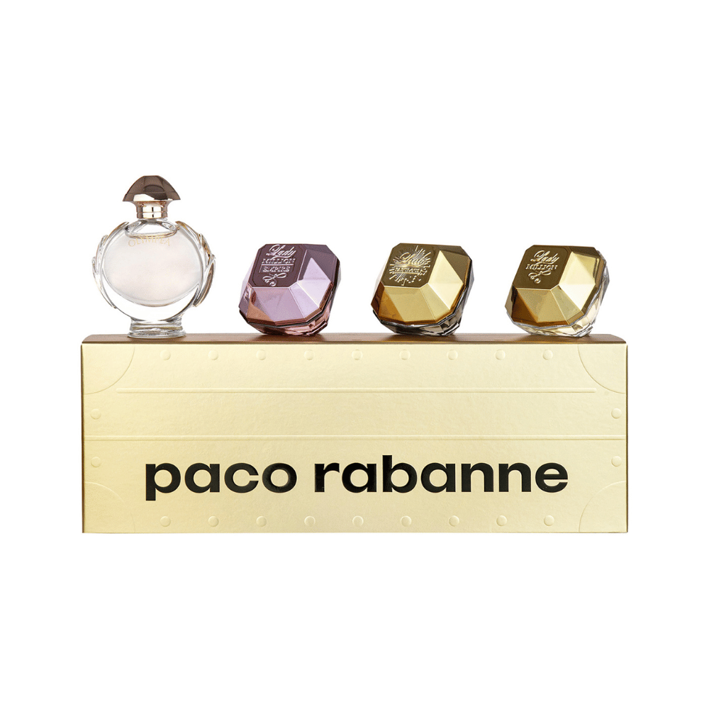 Paco Rabanne For Women 4 Piece Miniatures Gift Set