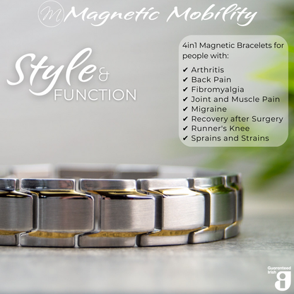 4in1 Magnetic Bracelet: Alexander's Moon | Magnetic Mobility