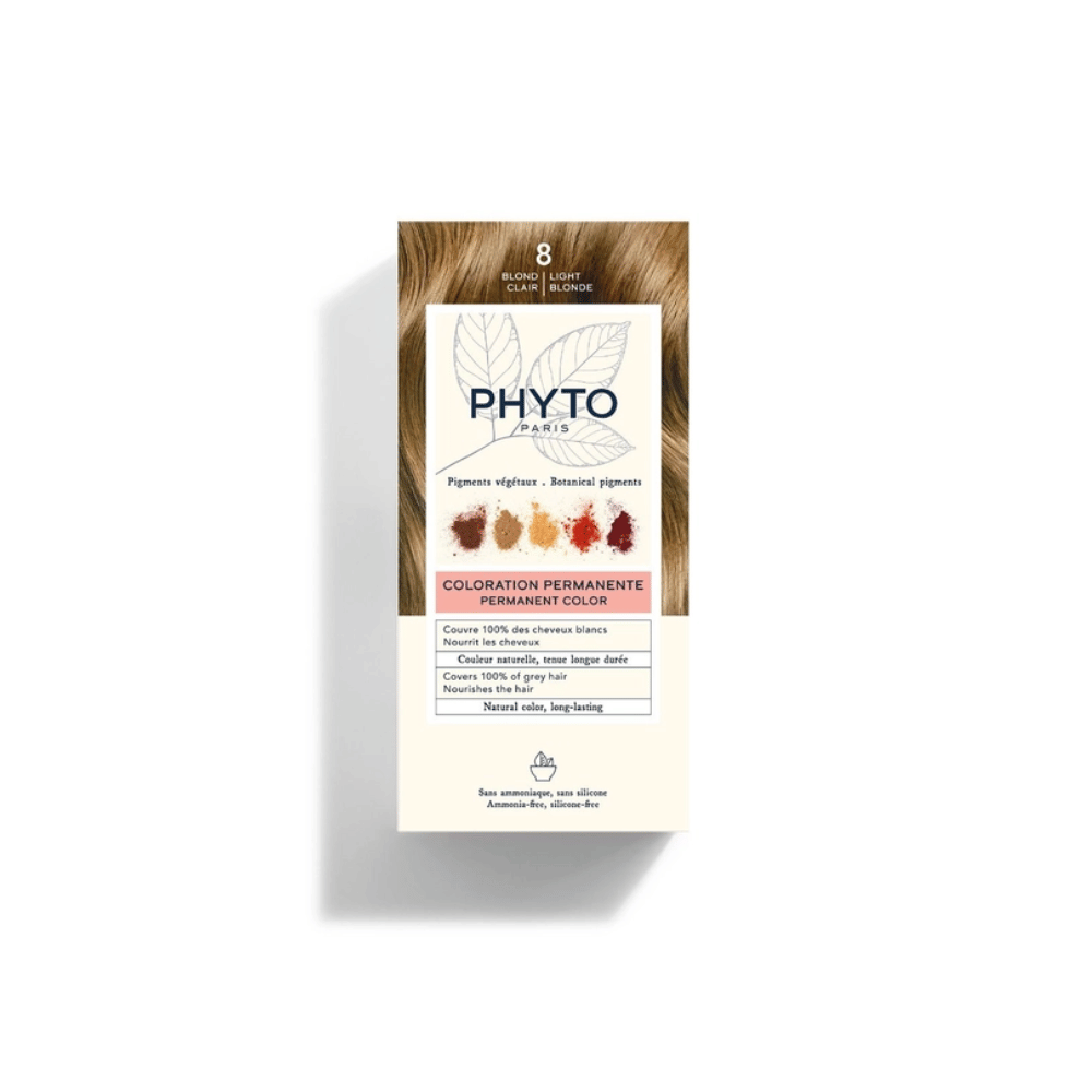 PHYTO HAIR COLOR 8 LIGHT BLONDE