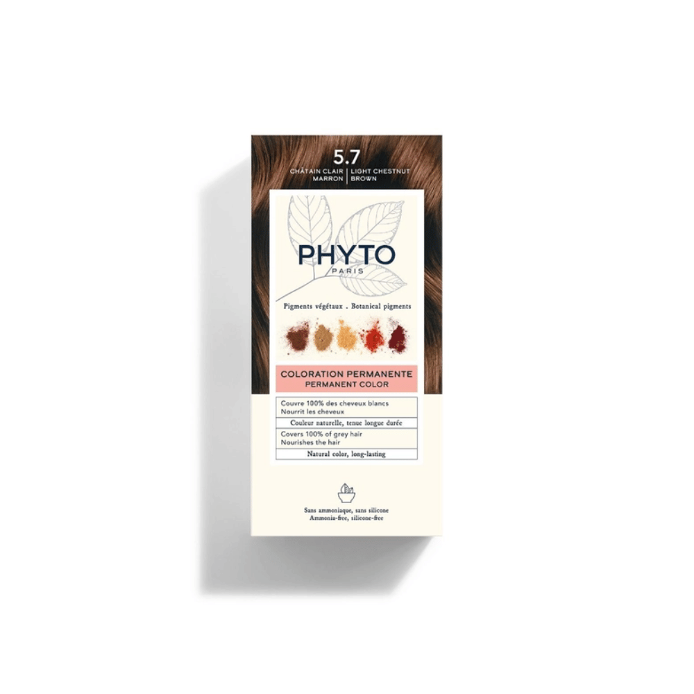 PHYTO HAIR COLOR 5.7 LIGHT CHESTNUT BROWN