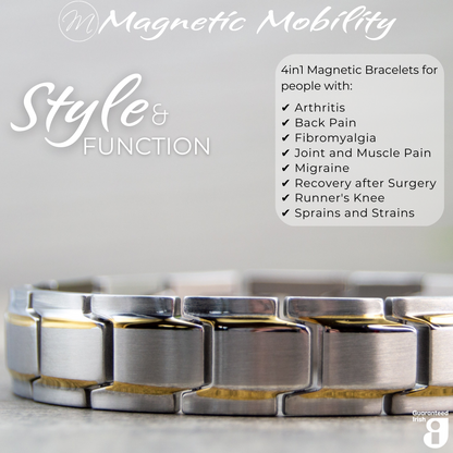 4in1 Magnetic Bracelet: Alexander's Moon | Magnetic Mobility