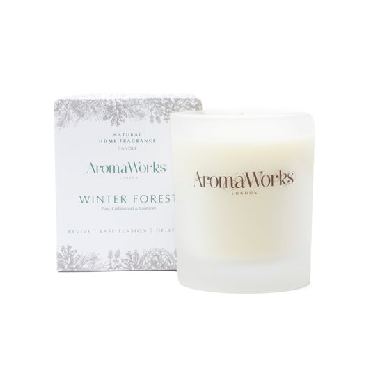 AromaWorks Winter Forest 30cl Candle