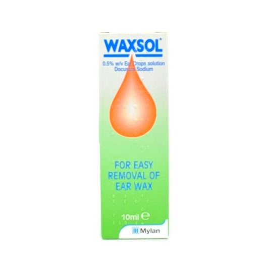 Waxsol 0.5% ear drops- 10ml