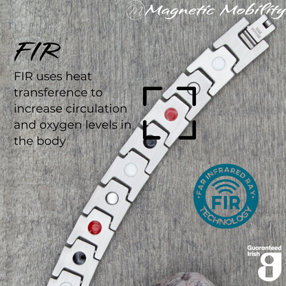 4in1 Magnetic Bracelet: Alexander's Moon | Magnetic Mobility