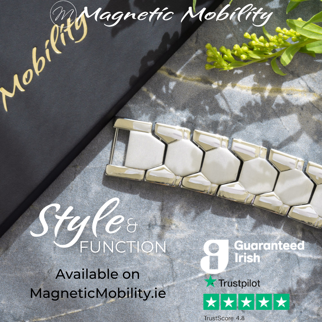 4in1 Magnetic Bracelet - Double Strength: Aster Star | Magnetic Mobility