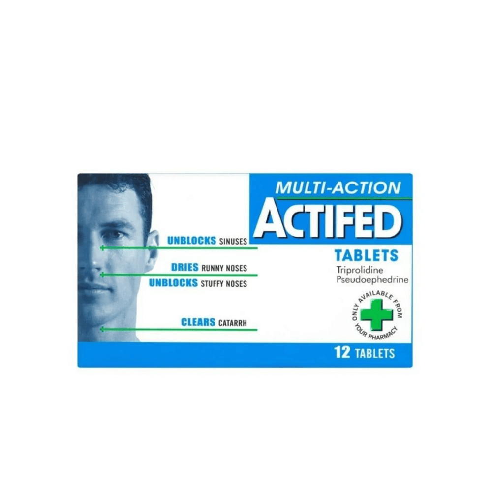 Actifed Tablets 12