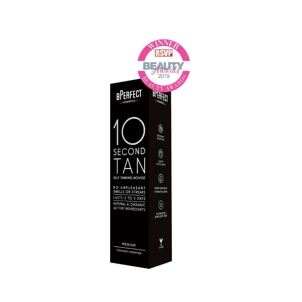 Bperfect 10 Second Tan Medium Coconut Mousse 200ml