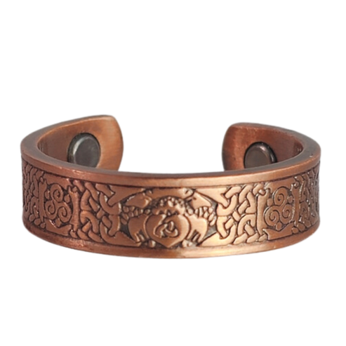 Copper Ring: Claddagh | Magnetic Mobility