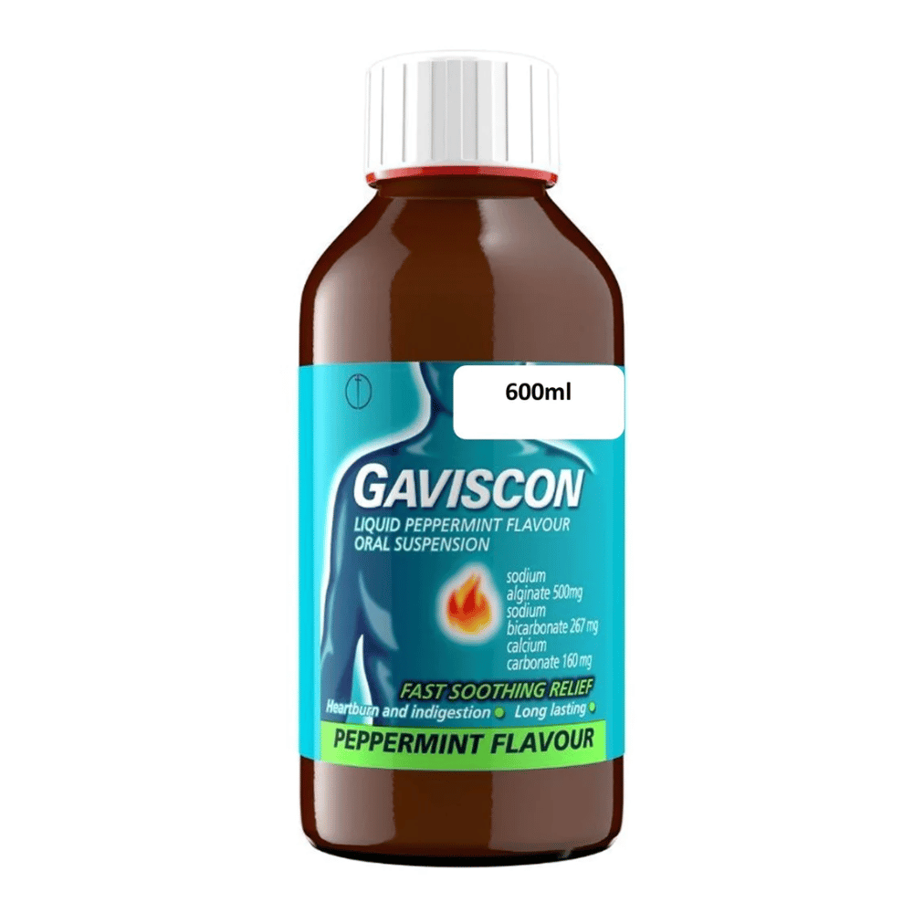 Gaviscon Peppermint Liquid 600ml
