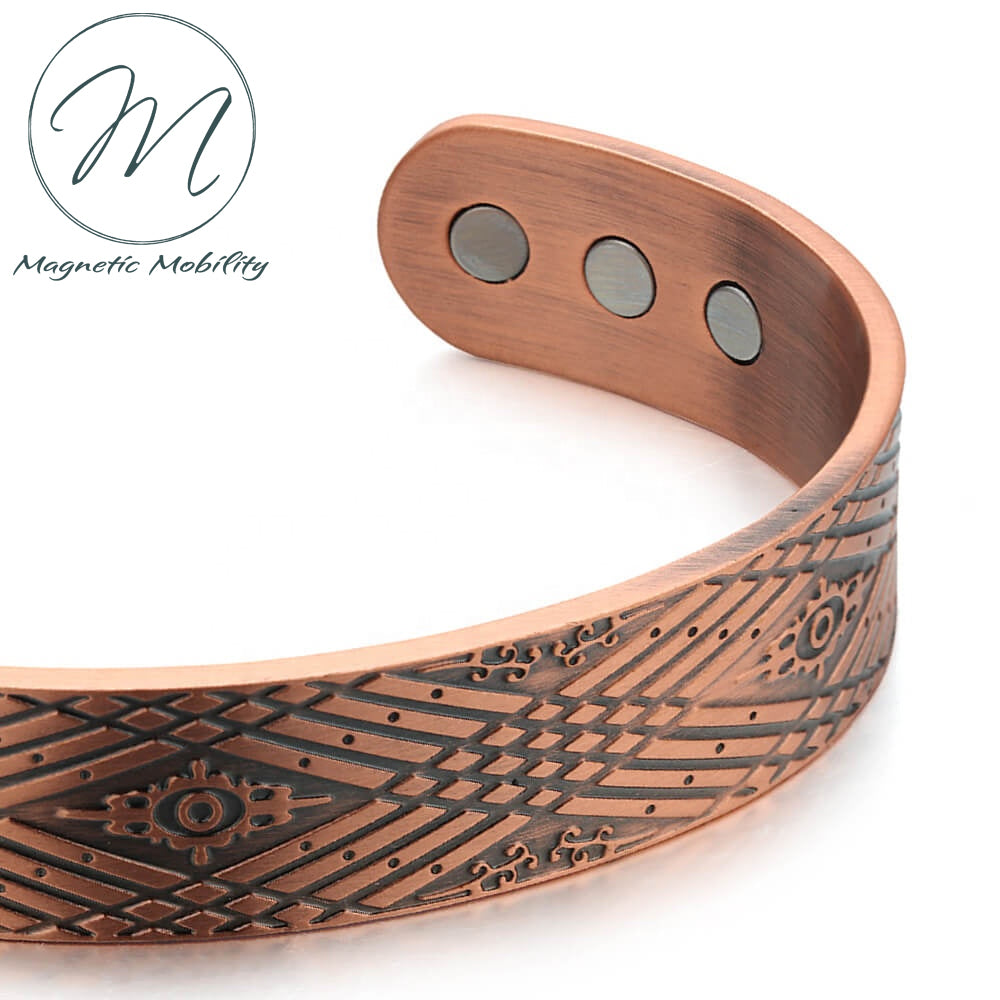 Copper Bracelet: Hawthorn  | Magnetic Mobility