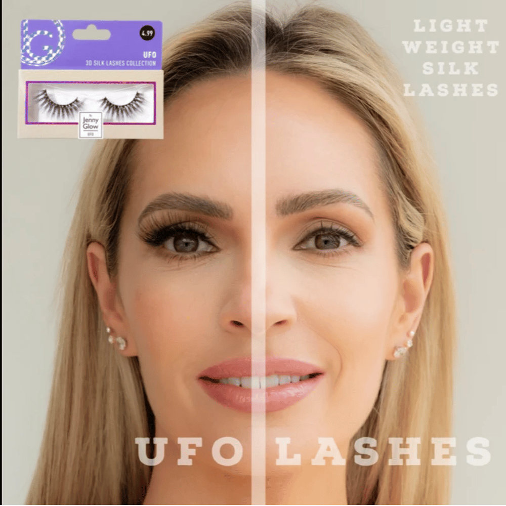 Jenny Glow 3D Silk Lashes UFO