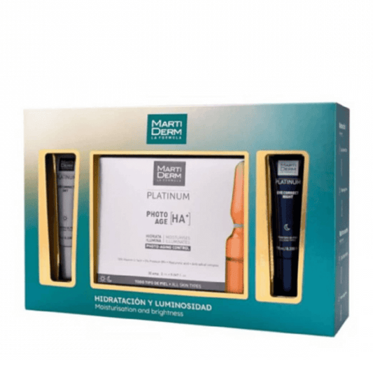MARTIDERM PLATINUM MOISTURISATION AND BRIGHTNESS GIFT SET