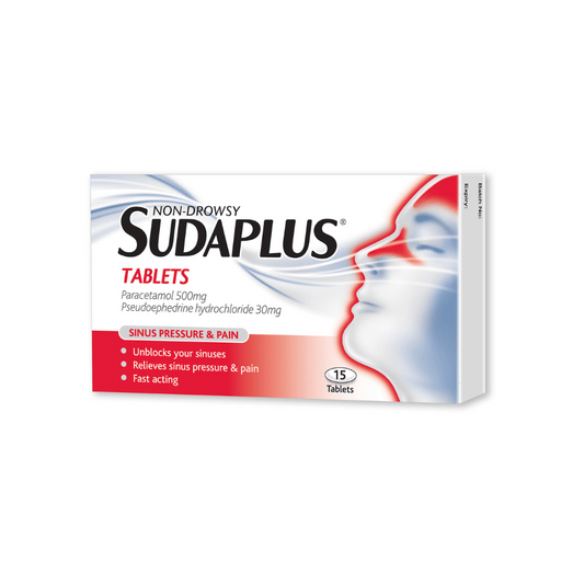 SUDAPLUS Non-Drowsy Tablets 15's