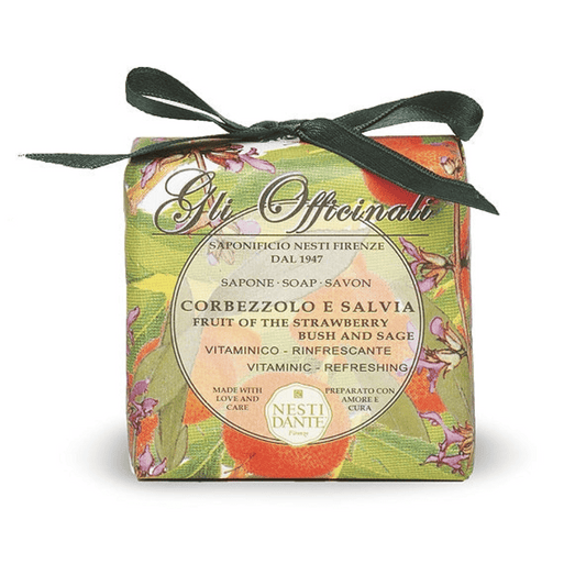 Nesti Dante Gli Officinali  Strawberry Tree & Sage Soap 200g