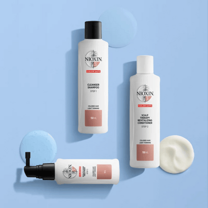 Nioxin System 3 Hair Treatment Set For Coloured Hair