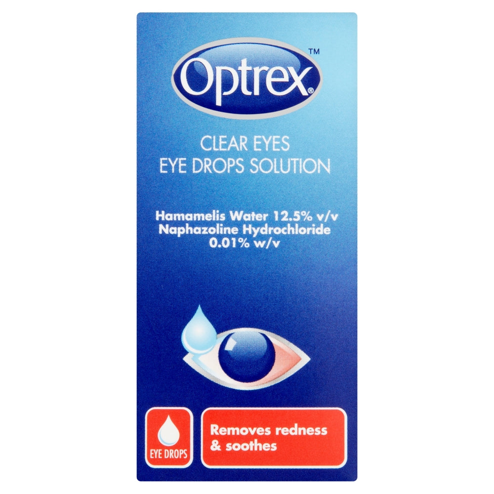 Optrex Clear Eyes- Removes Redness and Soothes 10ml
