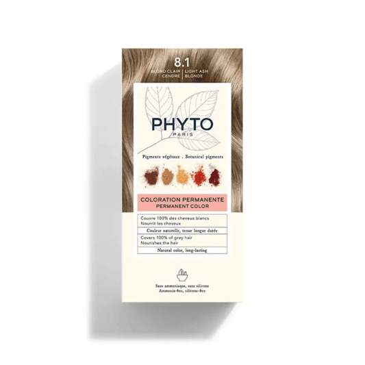 PHYTO Hair Color 8.1 Light Ash Blonde