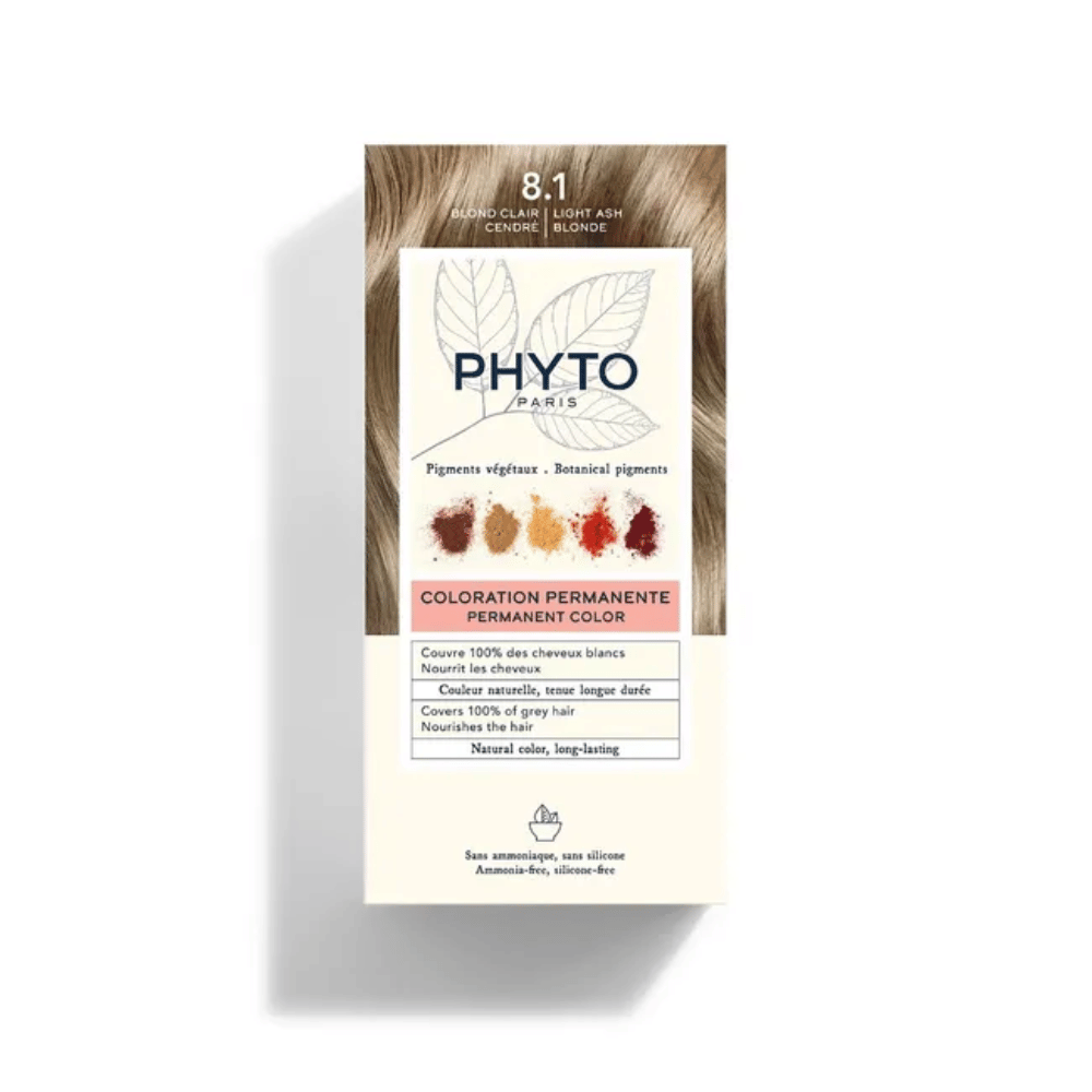 PHYTO Hair Color 8.1 Light Ash Blonde